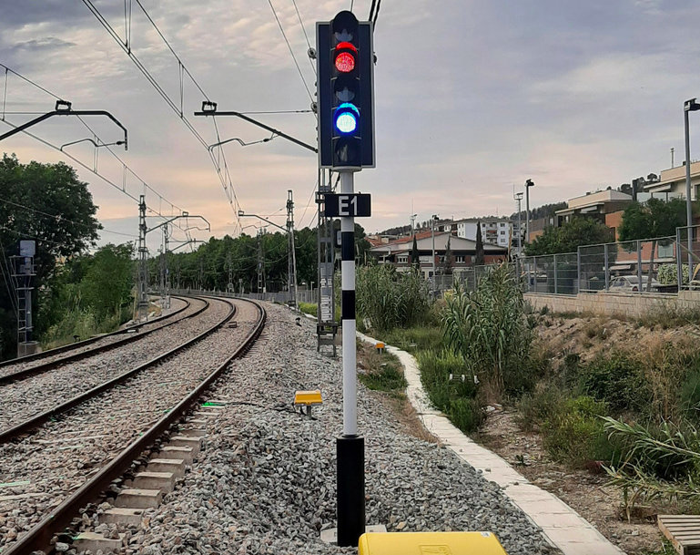 ADIF INCREASES TRAFFIC CAPACITY ON THE BARCELONA-VALLS-LLEIDA LINE